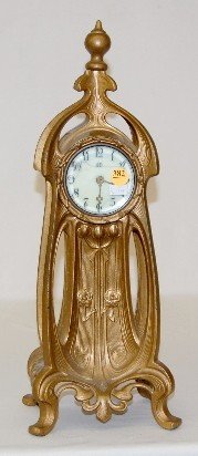 Jennings Bros. Art Nouveau Novelty Clock