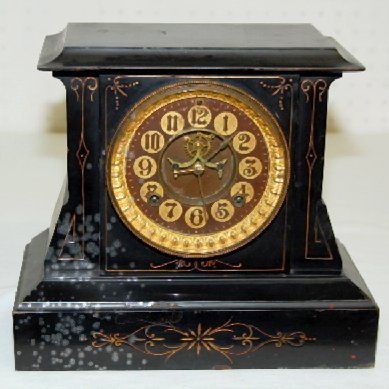 Iron Ansonia “Servia” Mantel Clock