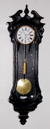 1 Weight Serpentine Vienna Regulator Clock