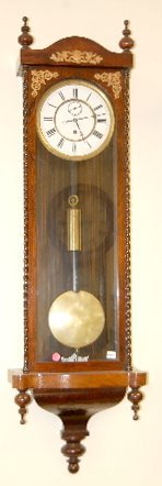 Ornate 1 Weight Vienna Regulator Clock