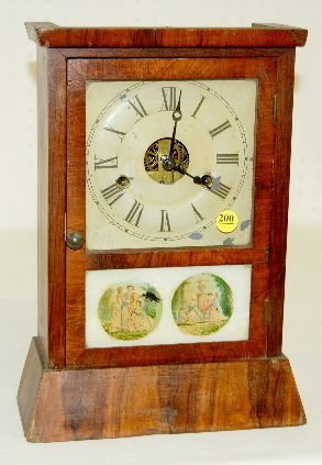 Seth Thomas Veneer Mantel Clock