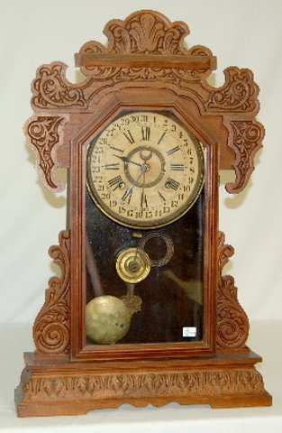 Waterbury “Rochester”Calendar Clock, T & S