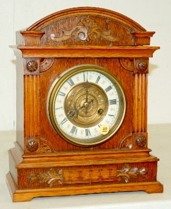 Ingraham Mantel Time and Strike Clock