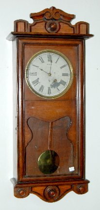 New Haven Mahogany Wall Clock, TO