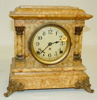 Seth Thomas Adamantine Mantel Clock