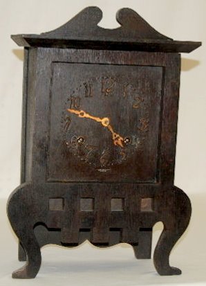 Sessions Mission Oak Shelf Clock