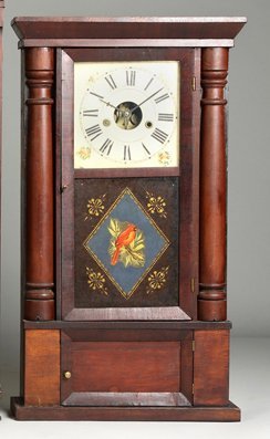 F. Andrews Double Decker Shelf Clock