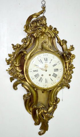 Vincenti 1855 Massive Hanging Cartel Clock