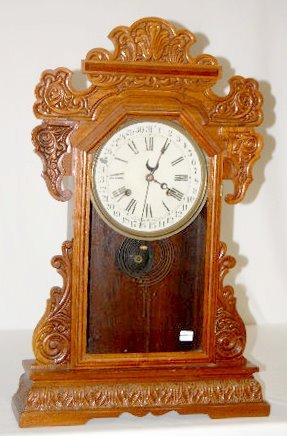 Waterbury Oak “Rochester” Calendar Clock