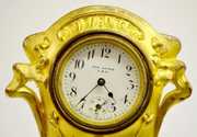 New Haven “Nashoba” Gilt Novelty Clock