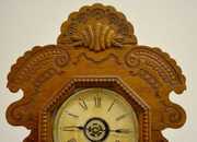 Ansonia “Kensico” Oak Kitchen Clock