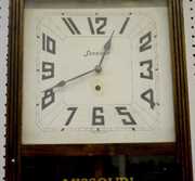 Sessions Oak Advertising Store Regulator Clock