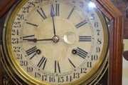 Waterbury “Rochester” Oak Calendar Kitchen Clock