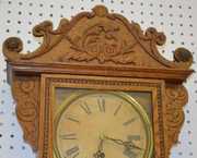 Waterbury “Alton” Oak Hanging Clock