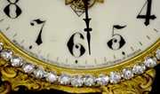 Ansonia “Diadem” Dresser Clock w/ Rhinestones