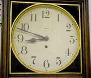 Waterbury “Pelican” Oak Advertising Wall Clock