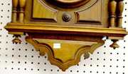 French Walnut Gallery Clock