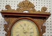 EN Welch “Eclipse” Walnut Calendar Clock