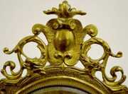 French Japy Freres Brass Griffins Shelf Clock