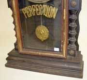 Gilbert “Perfection” Walnut Calendar Clock