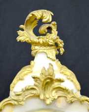 French Japy Frères Onyx Mantel Clock