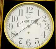 Sessions Oak Adv. Orange Crush Clock