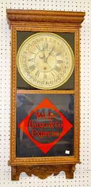 Sessions Oak Adv. Wells Fargo Express Clock