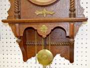 Waterbury “Study”  Oak Wall Clock