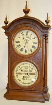 Southern Fashion No. 2 Walnut Calendar Clock