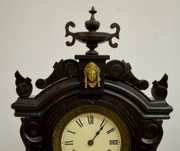 Ansonia “Monarch” Black Walnut Parlor Clock