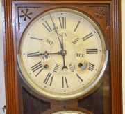 Jerome “Register” Walnut Calendar Clock