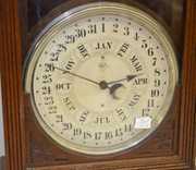 Jerome “Register” Walnut Calendar Clock