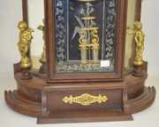 Ansonia “Triumph”  Walnut Mirror Side Clock