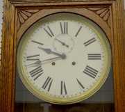 Sessions “Regulator No. 5” 2wt Oak Wall Clock