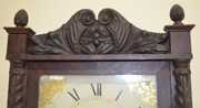 George Mitchell Wood Works Shelf Clock, Paw Feet