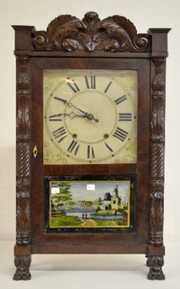 Riley & Whiting Wood Works Shelf Clock