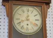 Waterbury “Carleton” Walnut Hanging Wall Clock