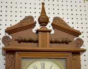 Waterbury “Eton” Oak Hanging Wall Clock