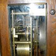 RARE! Dent, London Oak Carved Fusee Clock
