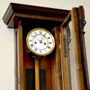 2 Weight Mini Vienna Clock, “Resch-Gebrueder”
