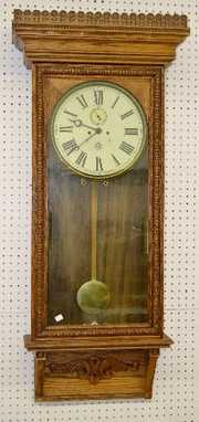 Waterbury Oak Regulator “No. 67” 2wt Clock