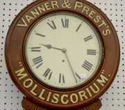 Baird Advertising Wall Clock, Vanner & Prest’s
