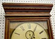 Gilbert “Lorraine” Carved Oak 1wt Wall Clock