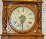 Waterbury “Augusta” Oak Weight Driven Clock