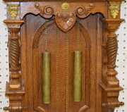 Waterbury “Augusta” Oak Weight Driven Clock