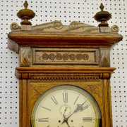 Waterbury Oak Regulator “No. 54” 2wt Clock