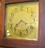 Ithaca Brass Dial Grandfather Clock