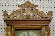 Waterbury “Springfield” Oak Hanging Wall Clock