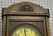 German Oak Chiming Box Clock