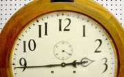 Seth Thomas Oak 30 Day Gallery Clock